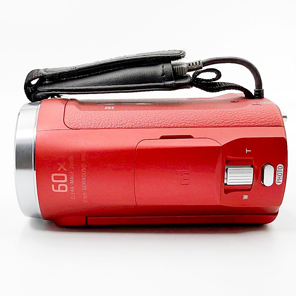 【美品】Sony Handycam HD 赤色 本体 美品】ソニー SONY HANDYCAM HDR-CX680 R レッド デジタルHDビデオ