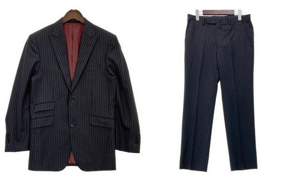 Burberry Black Label バーバリー ブラックレーベル ストライプ スーツ