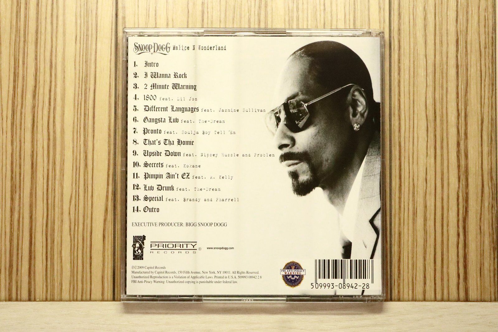 中古CD☆スヌープ・ドッグ/Snoop Dogg□ Malice N Wonderland