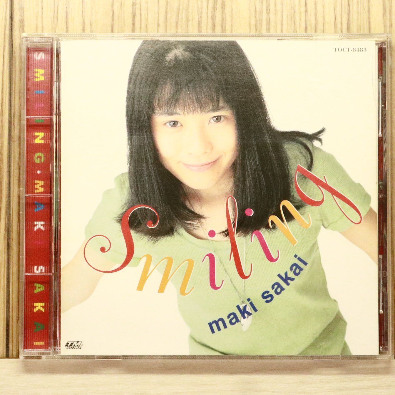 国内盤CD☆坂井真紀/MAKI SAKAI□ Smiling 【TOCT8483/4988006115132