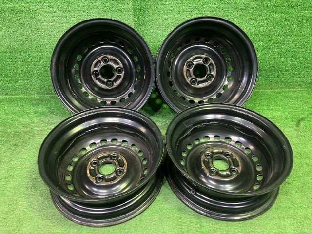 ホンダ純正 N-BOX スチールホイール 14インチ 4本 ホンダ HONDA 純正 N-BOX JF4 ホイール スチール クロ 14インチ 4.5J 4