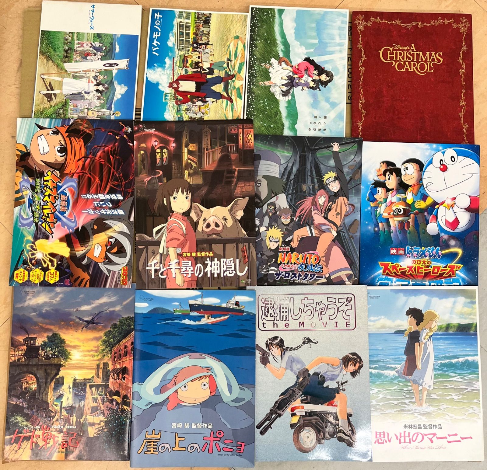 【映画パンフレット】　まとめ売り・バラ売り　随時追加中 中古・長期保管品】映画パンフレット アニメなど 32冊まとめ バラ売り
