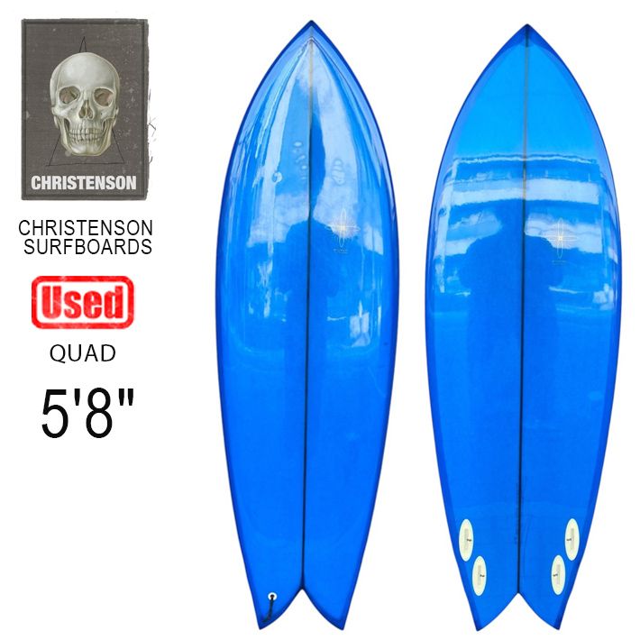 中古 サーフボード 使用状態 【A】 CHRISTENSON SURFBOARDS