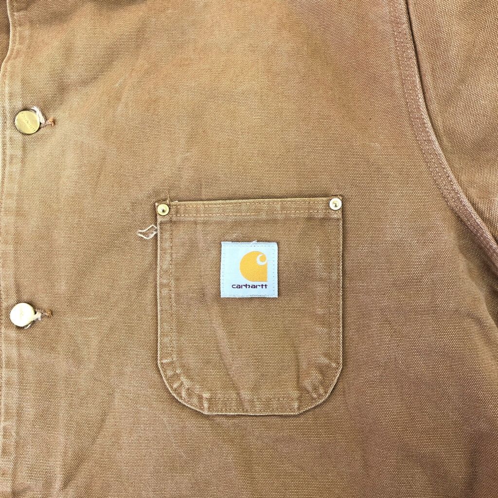 00年代 USA製 Carhartt カーハート ミシガンチョアコート 大きいサイズ