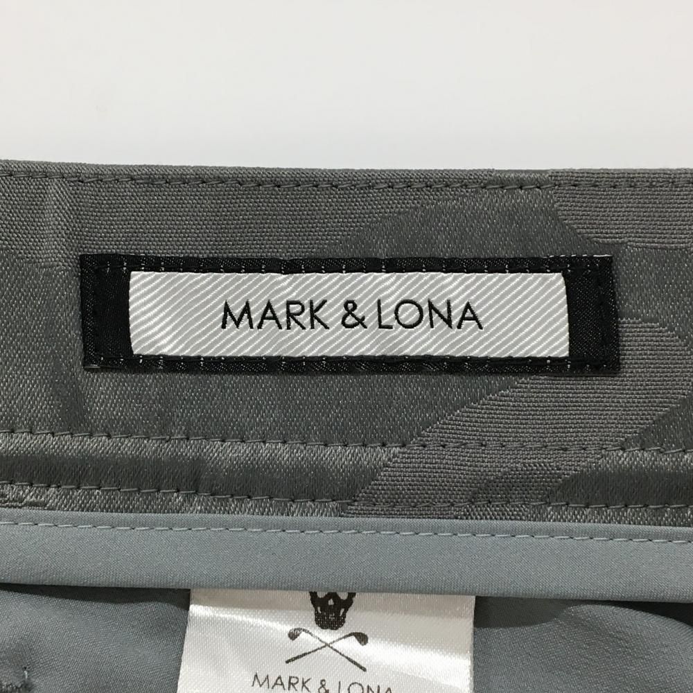 マークアンドロナ パンツ グレー カモフラ柄地模様 迷彩 スカル