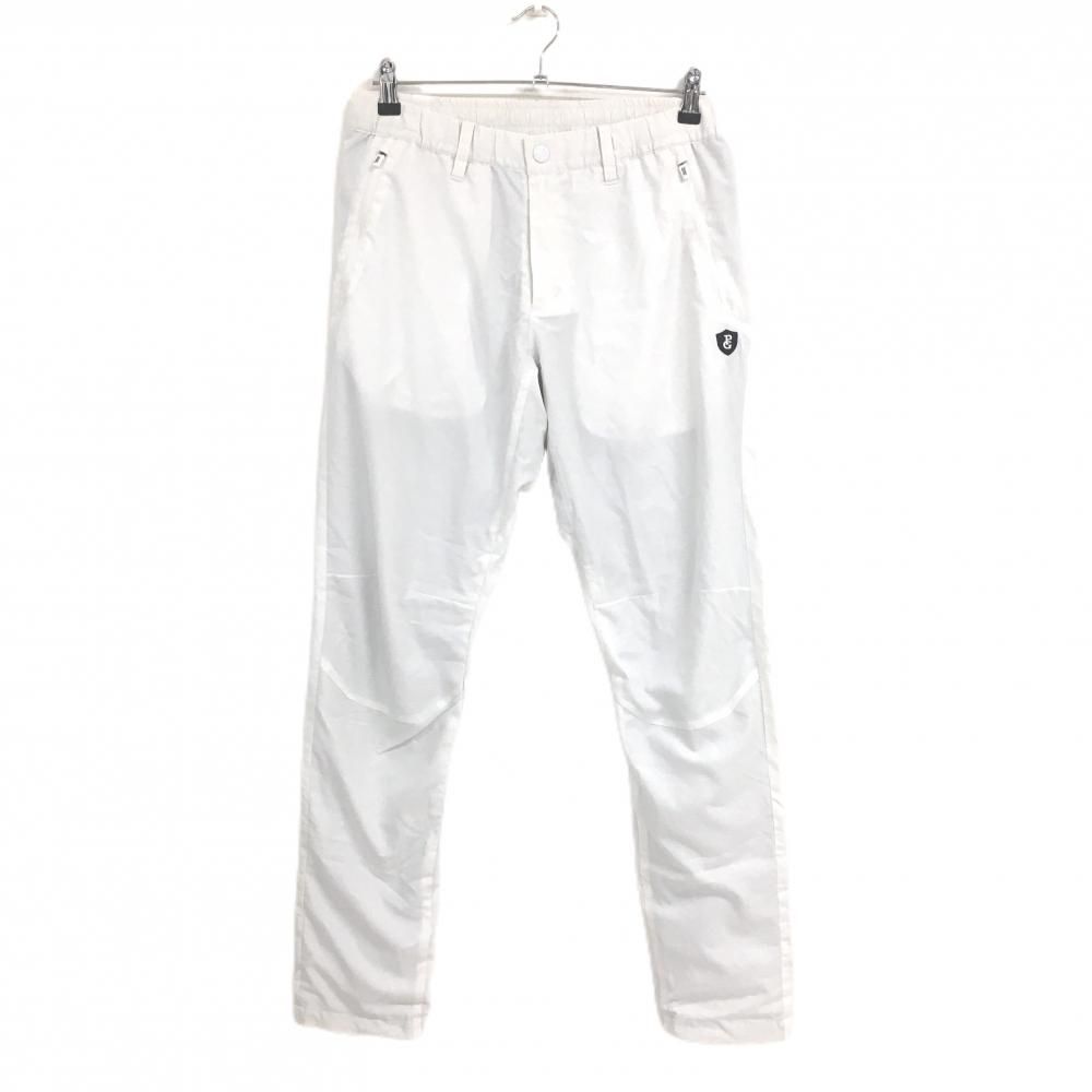 美品】パーリーゲイツ パンツ 白 蓄熱裏地 シャカシャカ メンズ 4(M