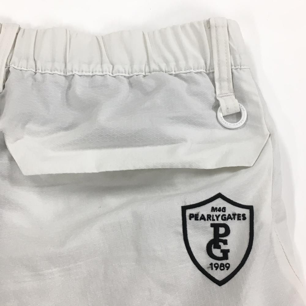 美品】パーリーゲイツ パンツ 白 蓄熱裏地 シャカシャカ メンズ 4(M