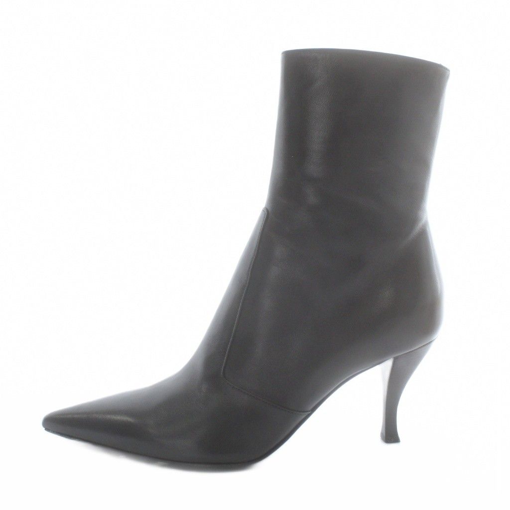 セルジオロッシ Sergio rossi ショートブーツ レザー ポインテッドトゥ