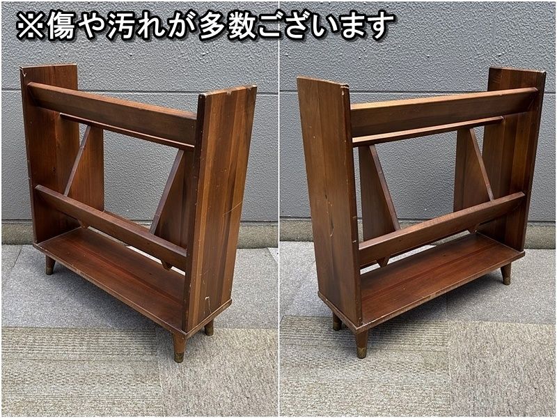 アメリカンヴィンテージ ブックシェルフ 高さ68cm ブックケース 棚
