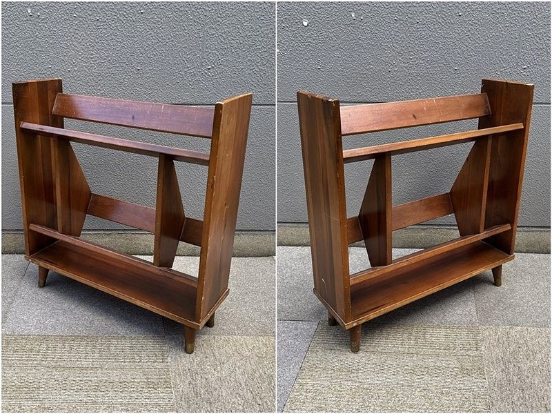 アメリカンヴィンテージ ブックシェルフ 高さ68cm ブックケース 棚