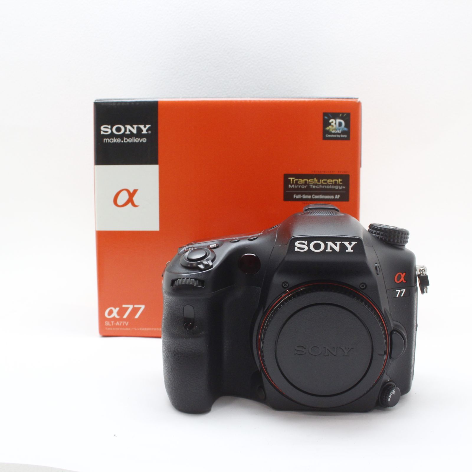 訳あり】 SONY α77 ボディ - メルカリ