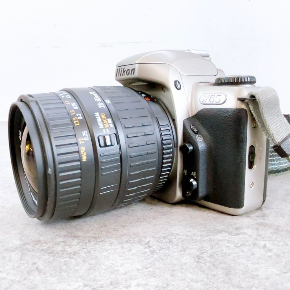 H-499 Nikon F65 フィルム一眼レフカメラ シルバー SIGMA 28-80mm F3.5