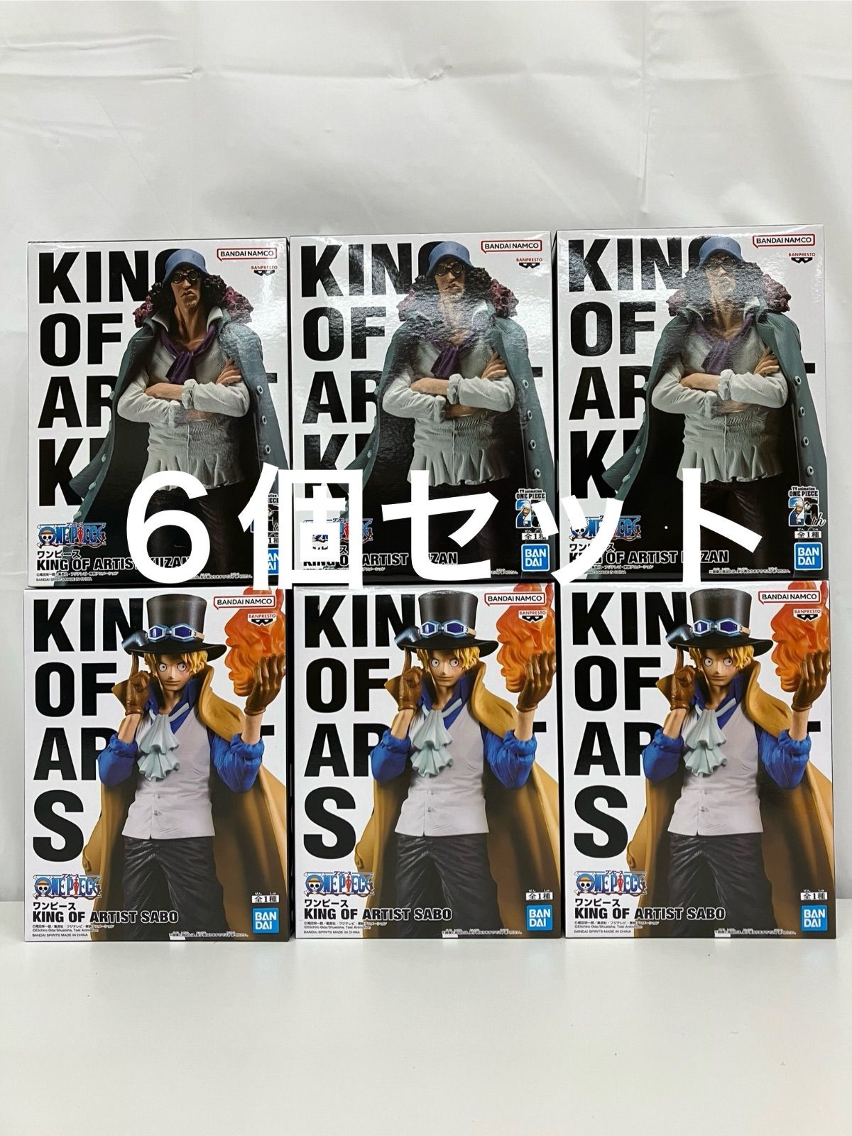 未開封 ワンピース KING OF ARTIST 6個セット LF1732 f099 - メルカリ
