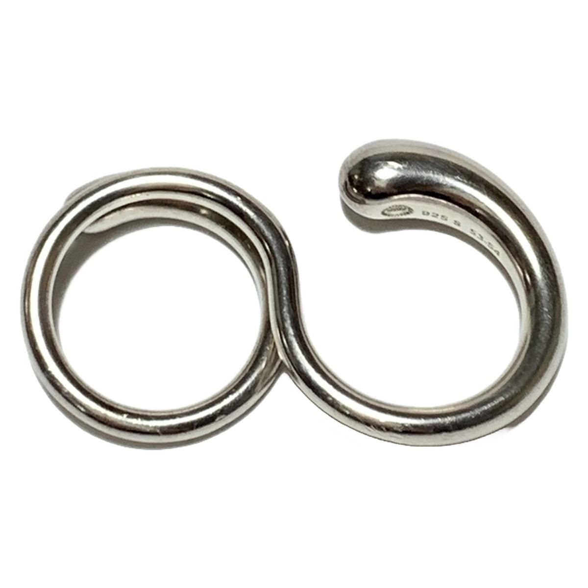 ジョージ ジェンセン 「マーシー」ダブルリング サイズ 50-51 GEORG JENSEN(ジョージジェンセン) リング マーシー ダブルリング