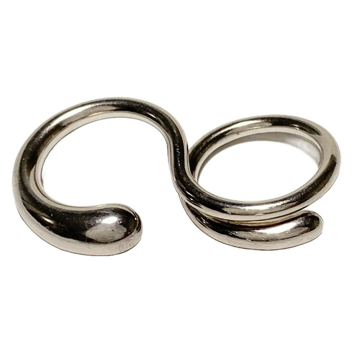 ジョージジェンセン ダブルリング マーシー #52-53 約12～13号 GEORG JENSEN(ジョージジェンセン) リング マーシー ダブルリング