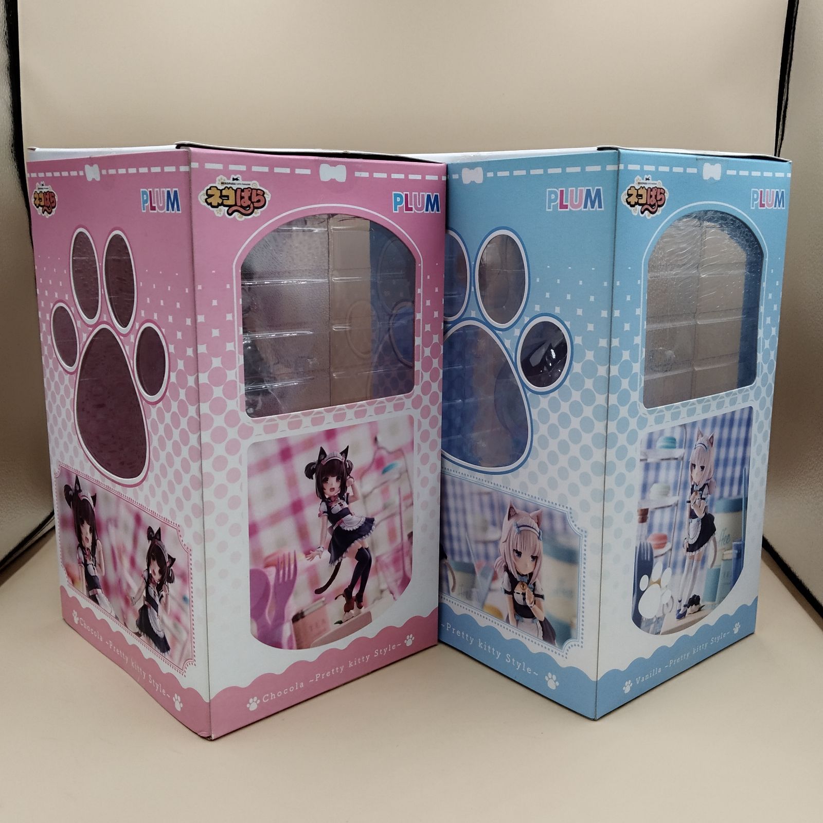 D9080】ネコぱら ショコラ&バニラ ～Pretty kitty Style～ フィギュア 