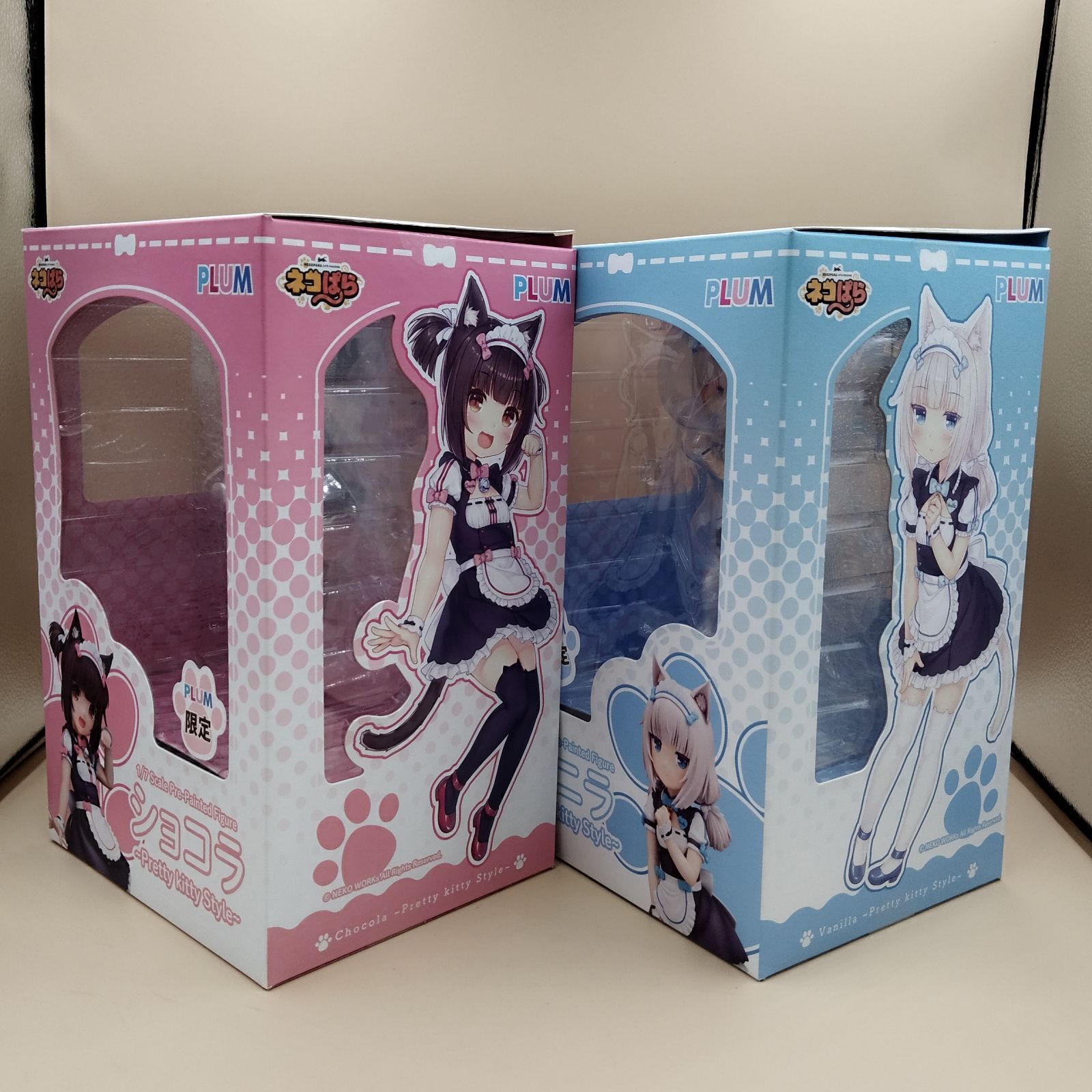 D9080】ネコぱら ショコラ&バニラ ～Pretty kitty Style～ フィギュア