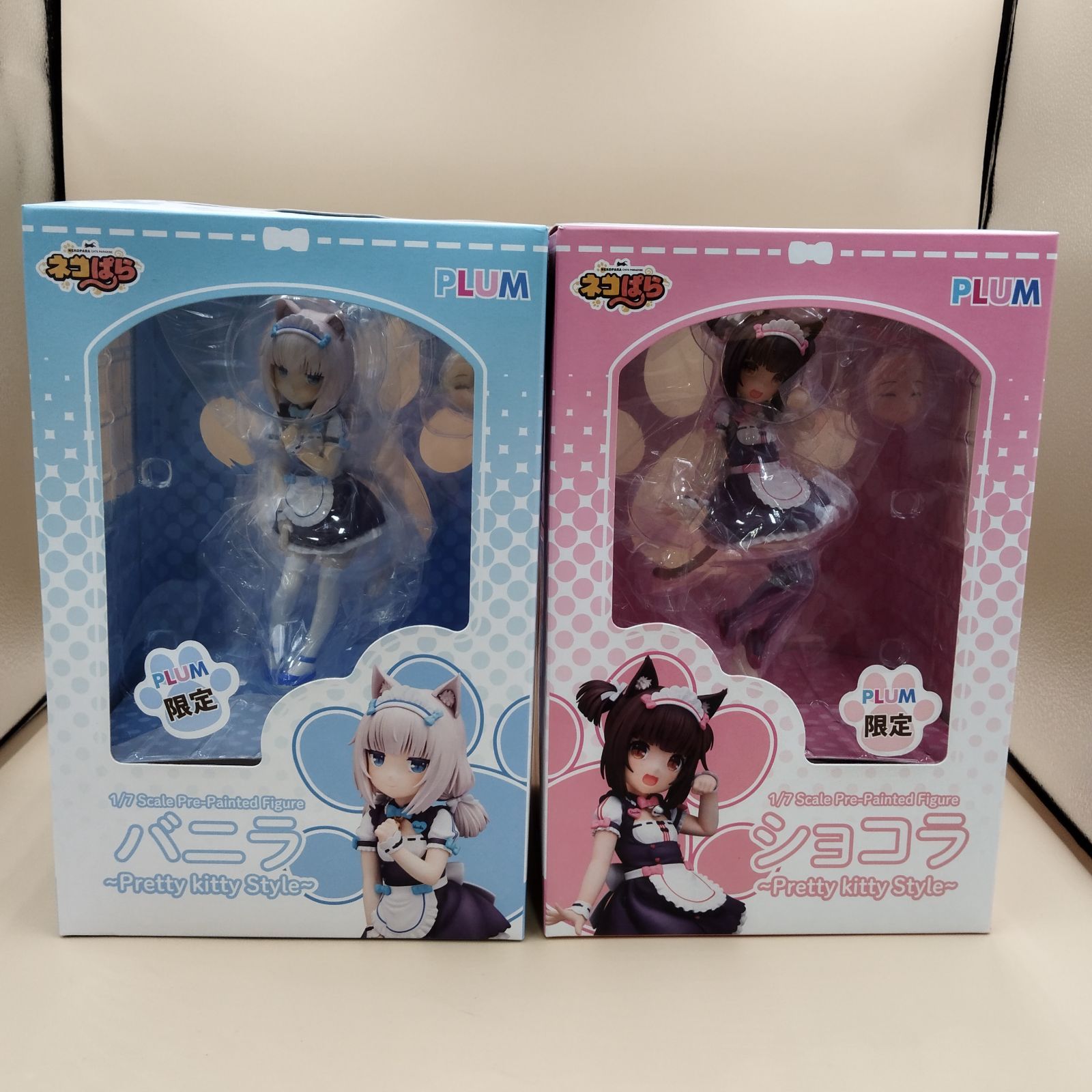 D9080】ネコぱら ショコラ&バニラ ～Pretty kitty Style～ フィギュア