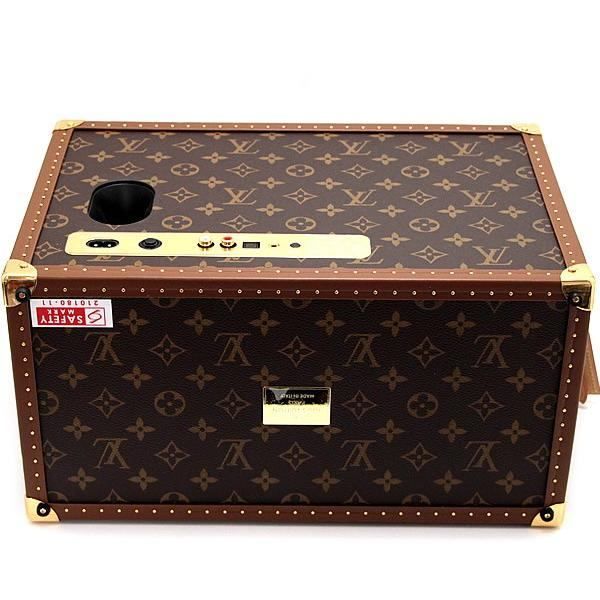 ルイヴィトン　トランクスピーカーIG0528 細部まで本格トランクのような仕上がり! ルイ・ヴィトンの最新