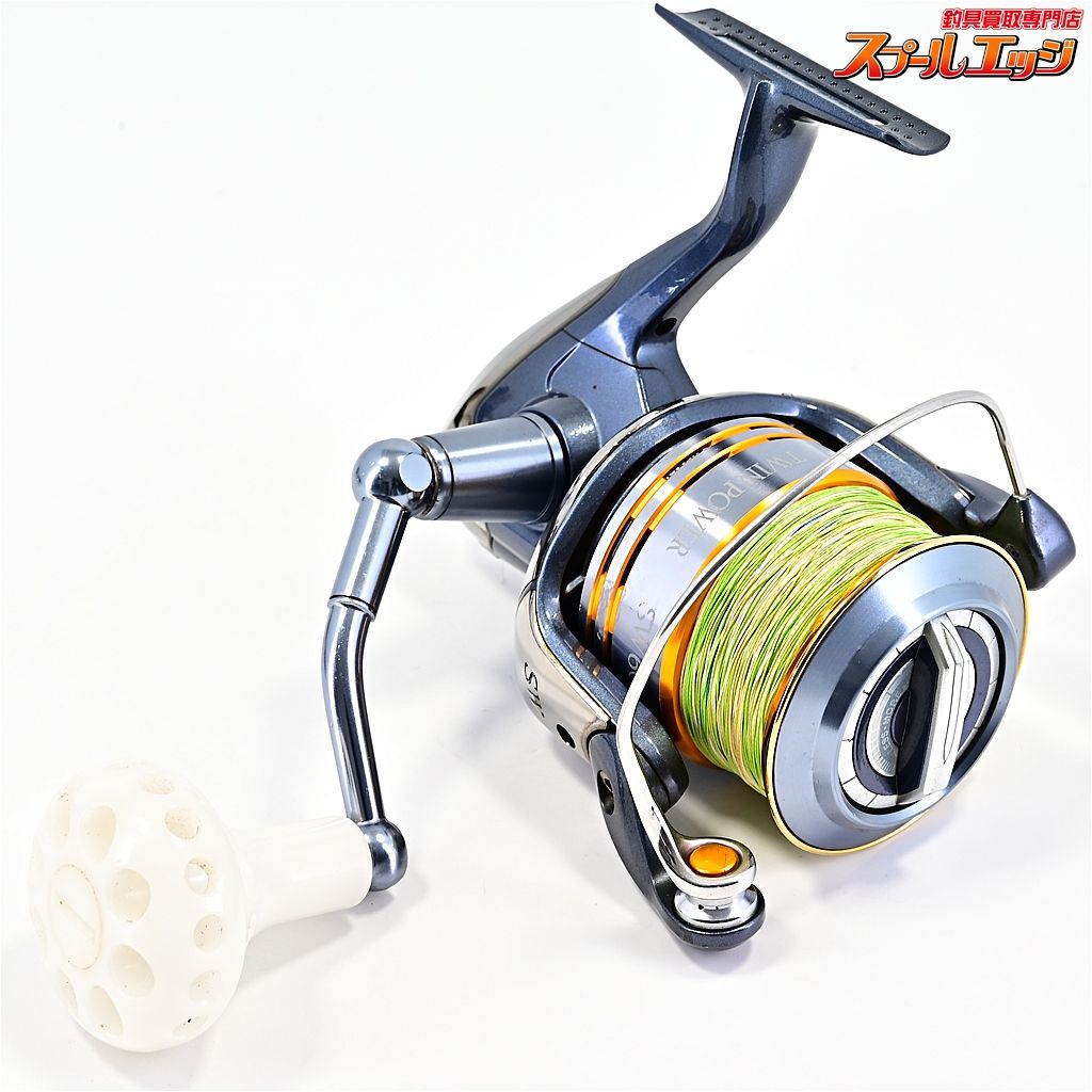 【シマノ】 09ツインパワー SW6000HG 44mm樹脂製カスタムハンドルノブ