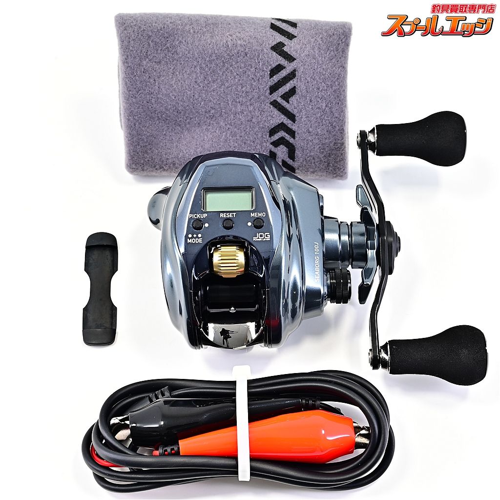 【ダイワ】 24シーボーグ 100J 使用距離3.6km 使用14時間 DAIWA