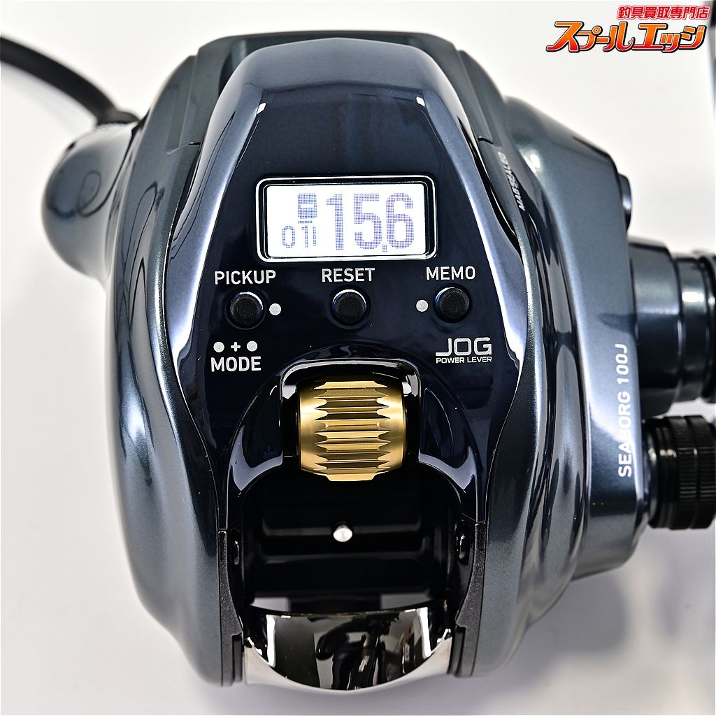 【ダイワ】 24シーボーグ 100J 使用距離3.6km 使用14時間 DAIWA