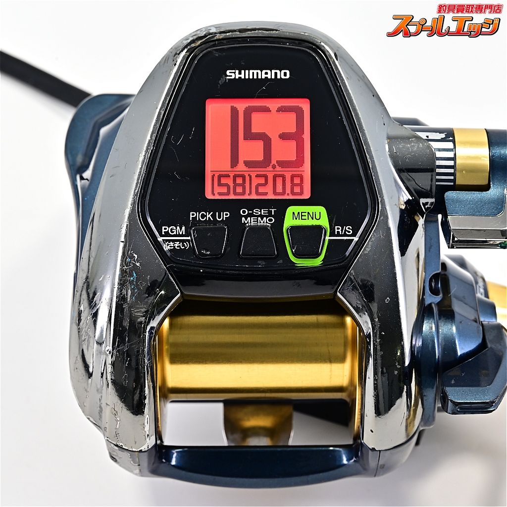 【シマノ】 16ビーストマスター 3000XS 使用距離226.3km 使用459.5時間