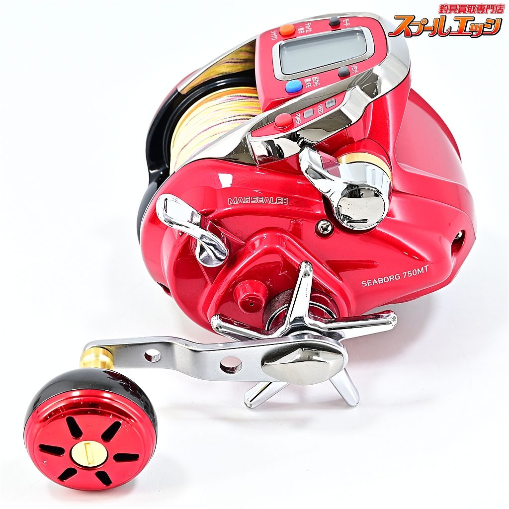 【ダイワ】 14シーボーグ 750MT 使用距離9km 使用23時間 SHIMANO