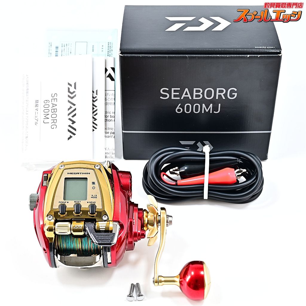 【ダイワ】 21シーボーグ 600MJ 使用距離4.5km 使用21時間 DAIWA