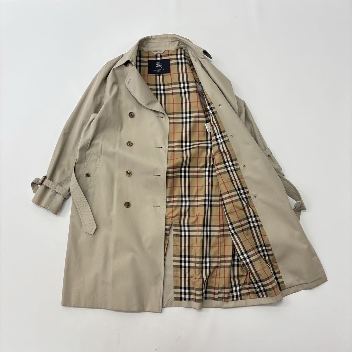 大きいサイズ 良品 BURBERRY LONDON バーバリー ロンドン トレンチ