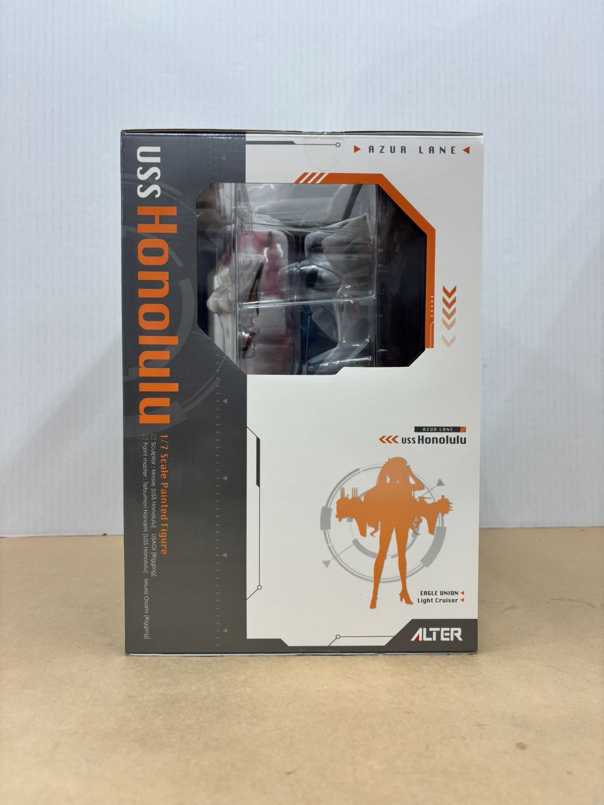 【最終値下げ】アズールレーン USS Honolulu（重装版） アズールレーン USS Honolulu 重装版 1/7スケール塗装済み完成品 未