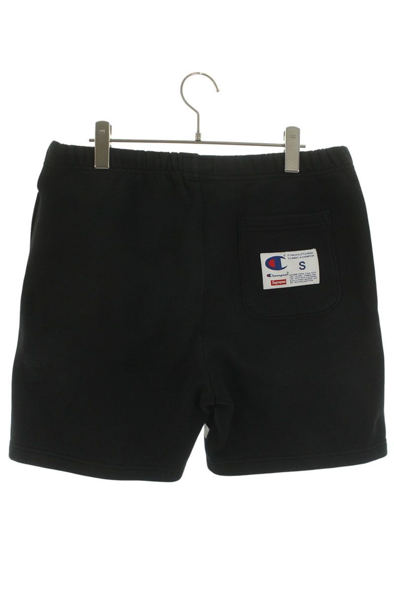 シュプリーム ×チャンピオン Champion 18SS Sweat short ロゴプリント