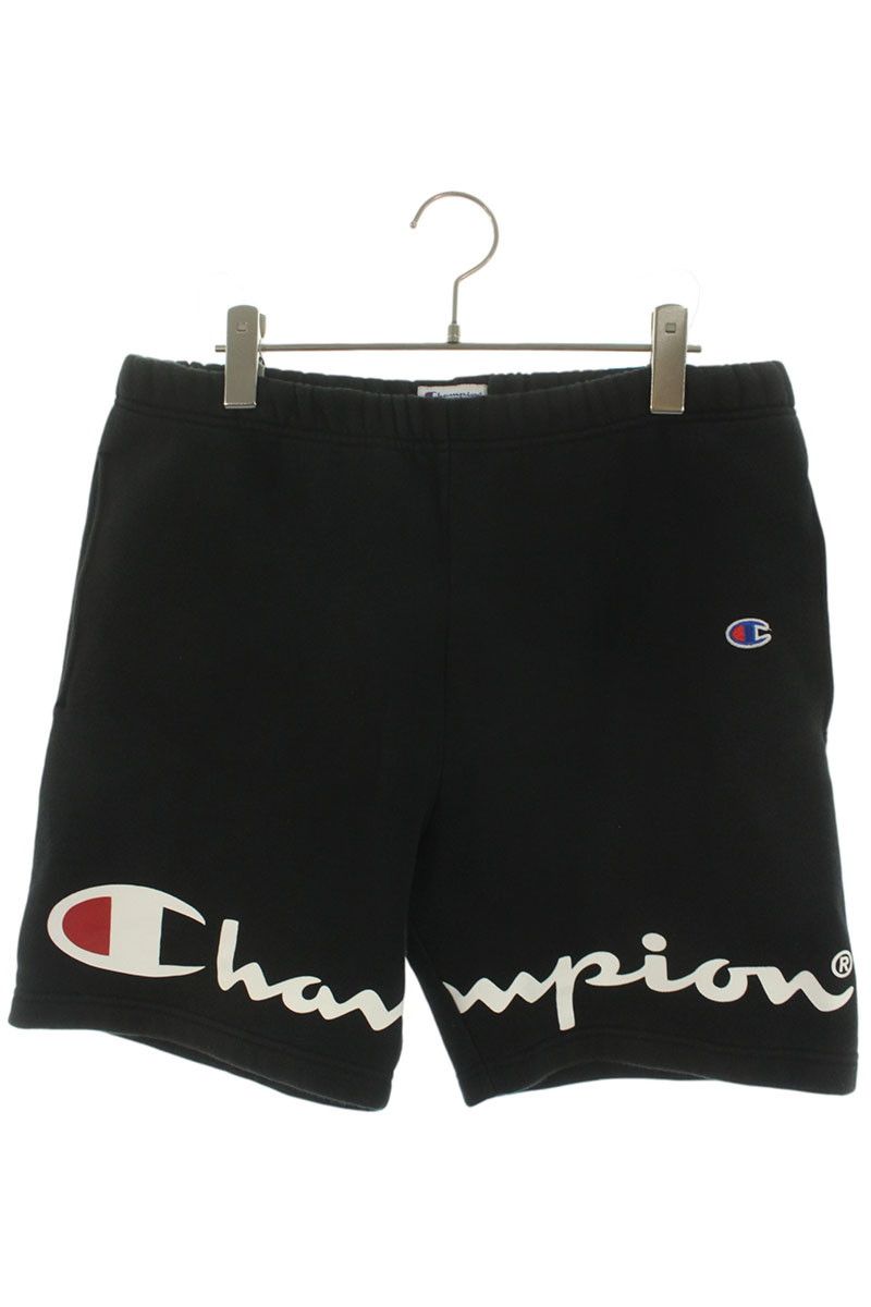 シュプリームSupreme x Championチャンピオン ハーフパンツ シュプリーム ×チャンピオン Champion 18SS Sweat short ロゴプリント