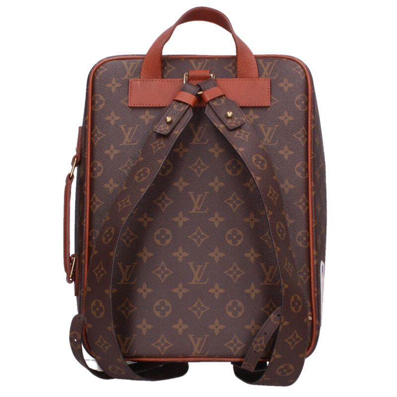 Louis Vuitton モノグラム レザーバッグ ルイヴィトン M45784 モノグラムシューズボックスレザーバックパック