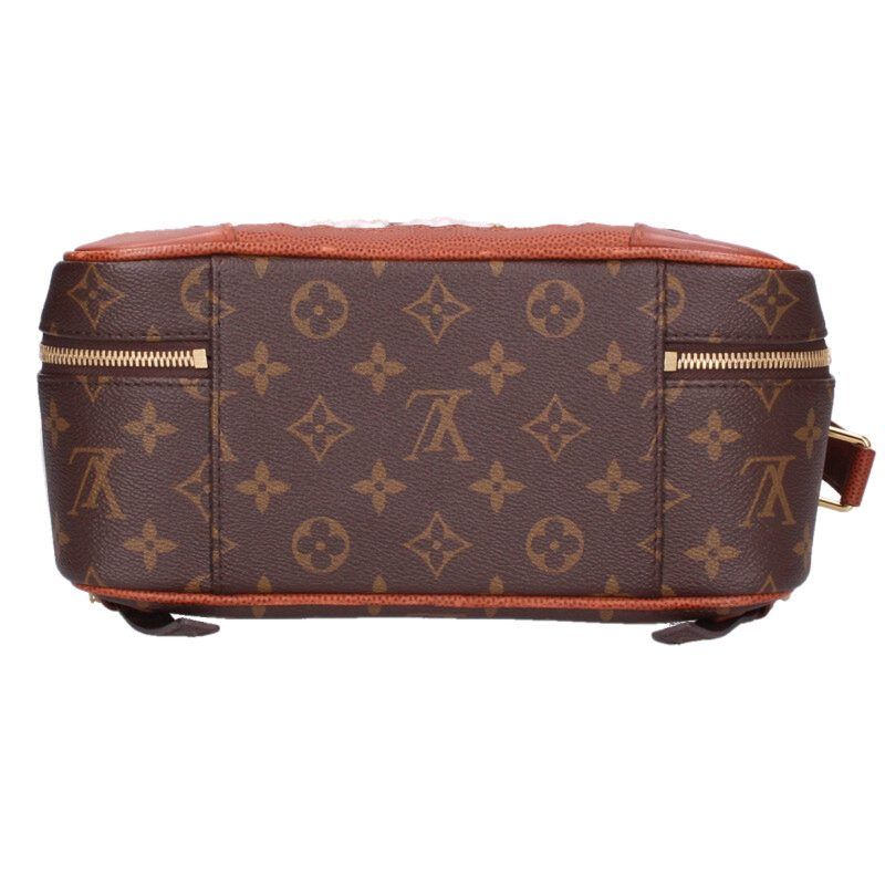 ルイヴィトン M45784 モノグラムシューズボックスレザーバックパック