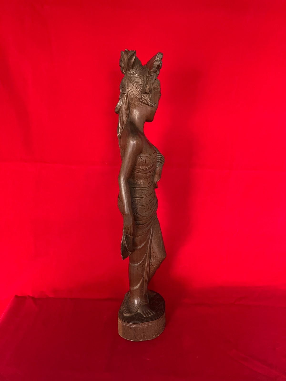 バリ島　アンティーク　木彫像　シンガ像　置物 バリ島 アンティーク 木彫像 シンガ像 置物