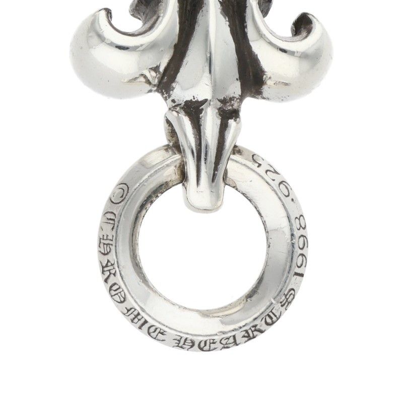 クロムハーツ BS FLUER/BSフレアペンダント チャーム/シルバー