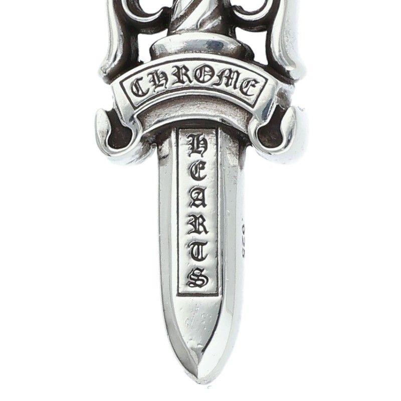 クロムハーツ DOUBLE DAGGER/ダブルダガー ペンダント/シルバー