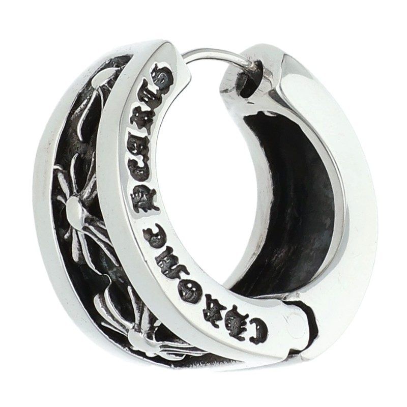 クロムハーツ NARROW V-CHX LナローV CHX シルバーピアス クロムハーツ NARROW V-CHX L/ナローV CHX シルバーピアス メンズ
