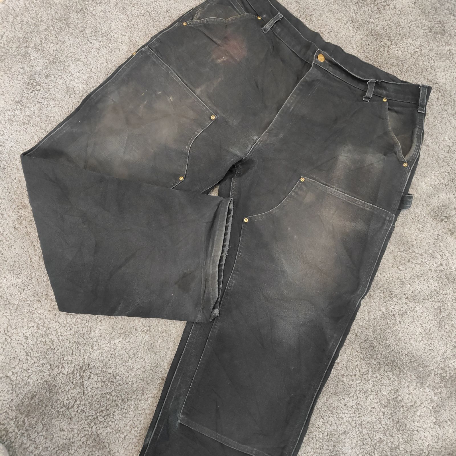 Carhartt カーハート アメリカ製 【サイズ】 38×32 ダブルニー