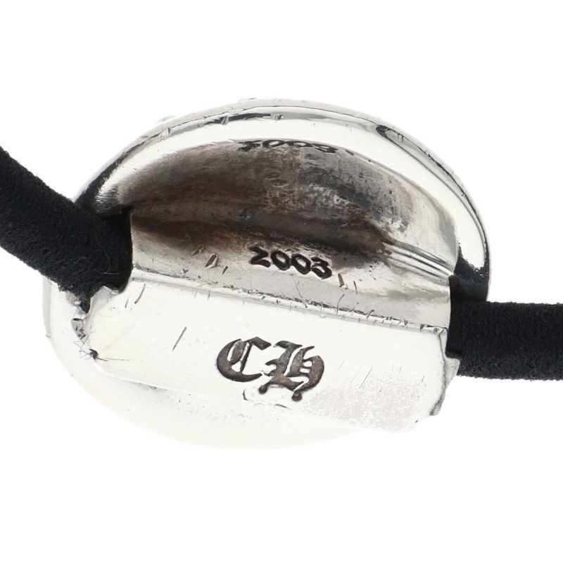 クロムハーツ HAIRBAND/クロスボールボタンヘアゴム オールドシルバー