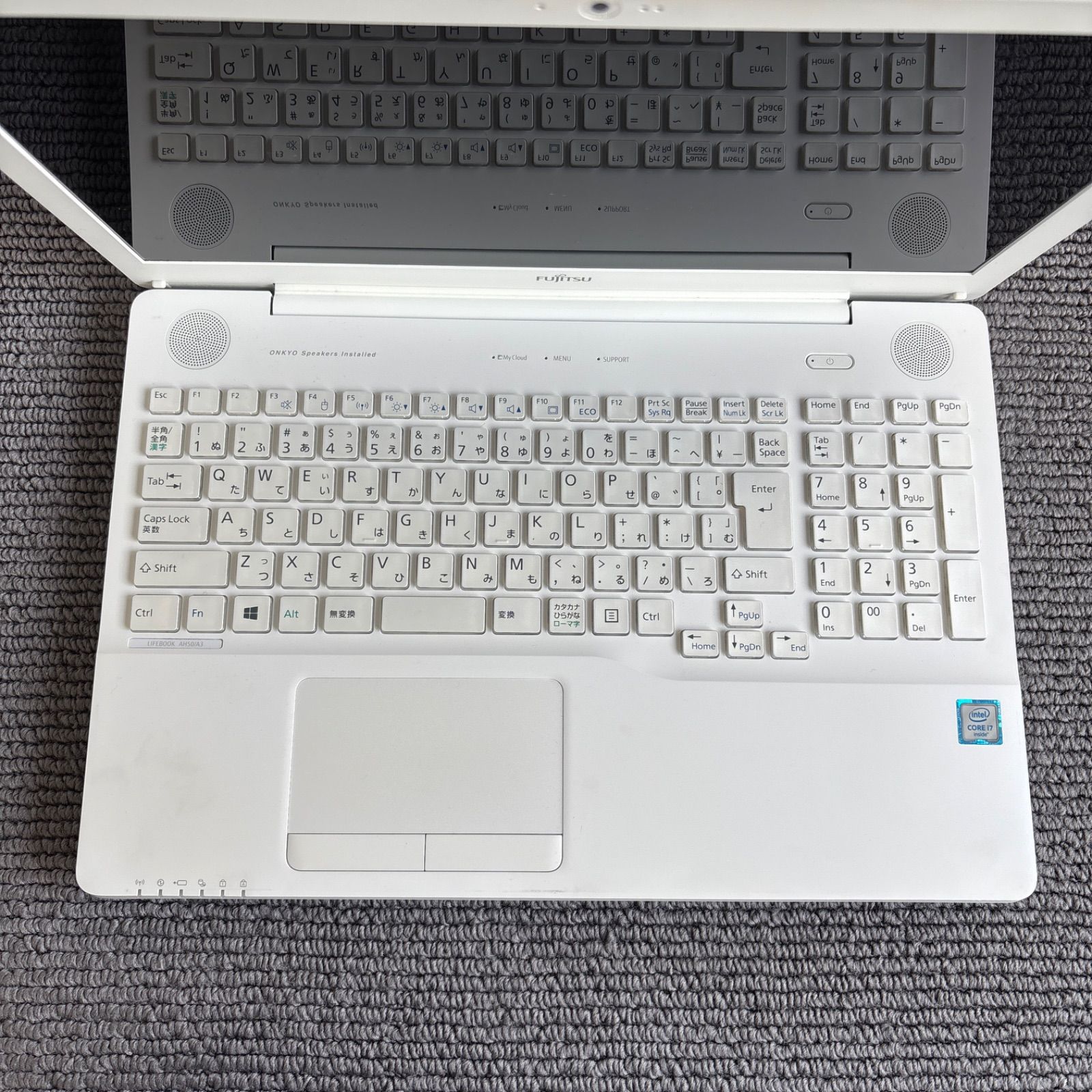 富士通lifebook AH50-A3 i7-6700HQ メモリ4GB SSD 128GB Win10 - メルカリ