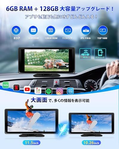 ワイヤレスCarPlay