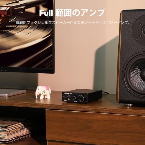  100 Wサブウーファーアンプ クラスD HiFiモノラルデジタルハイパワーオーディオAmplificador AMP DC 12 24 Vホームシアター ブラック 46821 a 2 e その他 キッチン 食器