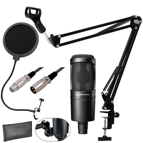 コンデンサーマイク 安心スターティングセット 3 mマイクケーブル ポップブロッカー アームスタンド付 8 c 029 f 49