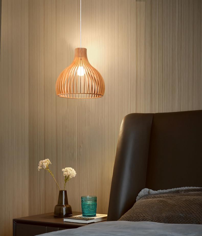  ペンダントライト アジアン オニオン 照明 和風 アジア 和室 和モダン 和 天井照明 1灯ペンダント ライト ランプ 和風器具 ペンダント おしゃれ シーリング LED 器具 バリ バンブー 木 天井 3 c 80 49 b その他 キッチン 食器
