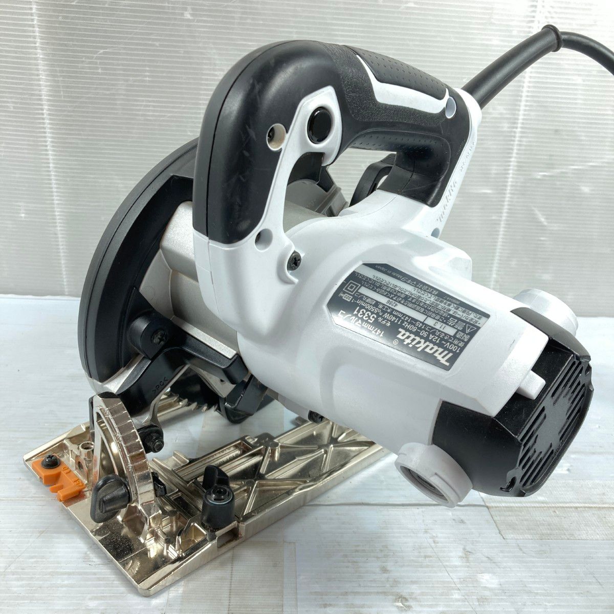 ＊＊MAKITA マキタ 147 mm 電動丸ノコ コード式 5331 ホワイト