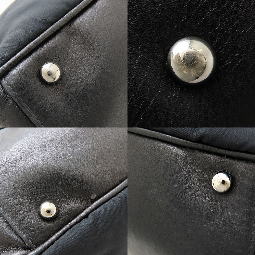 CHANEL シャネル ボストンバッグ✨️チョコバー✨️ブラックレザー✨️専用袋 CHANEL チョコバーミニボストン