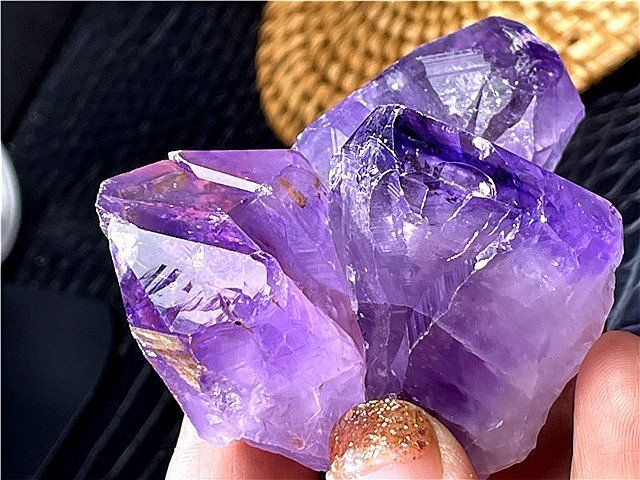 AAA級家庭円満◆天然ウルグアイ産アメジスト原石YT2G3/253G44A AAA級家庭円満◇天然ウルグアイ産アメジスト原石YT2G3/253G44A