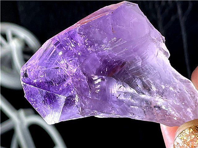 AAA級家庭円満◇天然ウルグアイ産アメジスト原石B89G3/36G41A - メルカリ